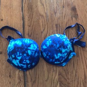 34 d blue bra